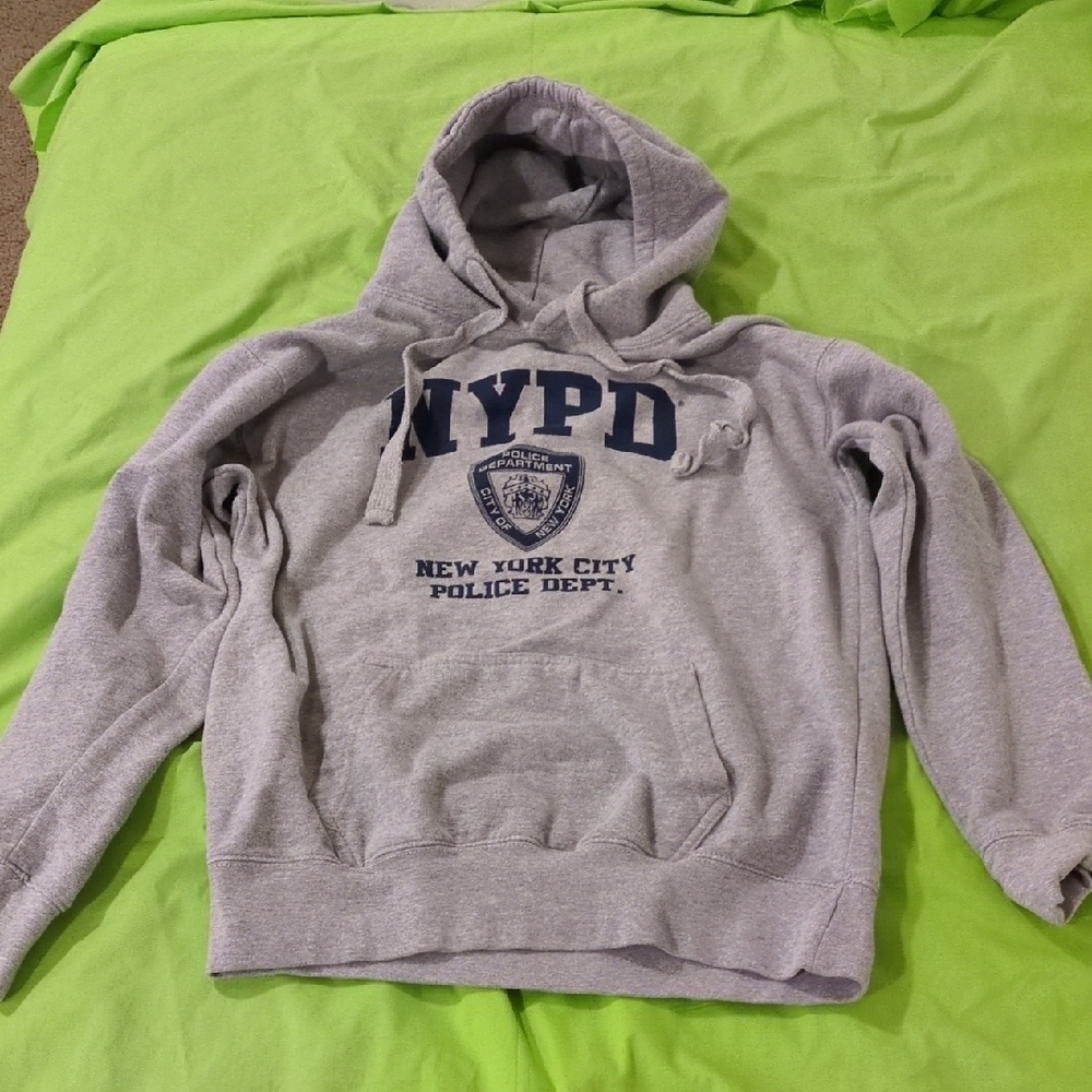 Gray NYPD Hoodie Women's S